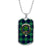 Abercrombie Scottish Clan Tartan Military Tag Bangle - kittentee