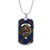 Agnew Clan Tartan Military Tag Bangle - kittentee