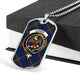 Agnew Clan Tartan Military Tag Bangle - kittentee