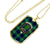 Abercrombie Scottish Clan Tartan Military Tag Bangle - kittentee