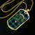Abercrombie Scottish Clan Tartan Military Tag Bangle - kittentee