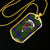 Adam Scottish Clan Tartan Military Tag Bangle - kittentee