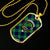 Abercrombie Tartan Plaid Military Tag Bangle - kittentee