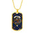 Agnew Clan Tartan Military Tag Bangle - kittentee
