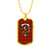 Adair Scottish Clan Tartan Military Tag Bangle - kittentee