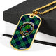 Abercrombie Tartan Plaid Military Tag Bangle - kittentee