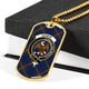 Agnew Clan Tartan Military Tag Bangle - kittentee