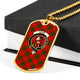 Adair Tartan Plaid Military Tag Bangle - kittentee