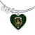 Beveridge Scottish Clan Tartan Bangle Heart - kittentee