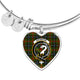 Brisbane Scottish Clan Tartan Bangle Heart
