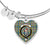 Balfour Scottish Clan Tartan Bangle Heart - kittentee