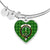 Blane Scottish Clan Tartan Bangle Heart