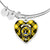 Barclay Dress Scottish Clan Tartan Bangle Heart - kittentee