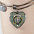 Balfour Scottish Clan Tartan Bangle Heart - kittentee