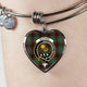 Buchan Ancient Scottish Clan Tartan Bangle Heart
