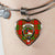 Burnett Ancient Scottish Clan Tartan Bangle Heart