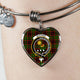 Buchan Modern Scottish Clan Tartan Bangle Heart