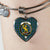 Broun Scottish Clan Tartan Bangle Heart