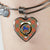 Bruce Ancient Scottish Clan Tartan Bangle Heart