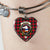 Belshes Scottish Clan Tartan Bangle Heart - kittentee