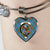 Agnew Ancient Clan Tartan Bangle Heart - kittentee