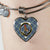 Boswell Scottish Clan Tartan Bangle Heart