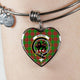 Baxter Modern Scottish Clan Tartan Bangle Heart - kittentee