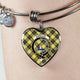 Barclay Scottish Clan Tartan Bangle Heart - kittentee