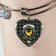 Arnott Scottish Clan Tartan Bangle Heart - kittentee