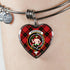 Aikenhead Scottish Clan Tartan Bangle Heart