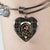Blackwatch Brown Scottish Clan Tartan Bangle Heart - kittentee