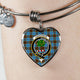 Anderson Scottish Clan Tartan Bangle Heart - kittentee