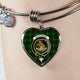 Beveridge Scottish Clan Tartan Bangle Heart - kittentee