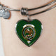 Agnew Hunting Clan Tartan Bangle Heart - kittentee