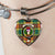 Buchanan Old Sett Scottish Clan Tartan Bangle Heart