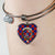 Anstruther Scottish Clan Tartan Bangle Heart - kittentee