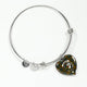 Brisbane Scottish Clan Tartan Bangle Heart