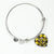 Barclay Dress Scottish Clan Tartan Bangle Heart - kittentee