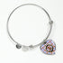 Boswell Modern Scottish Clan Tartan Bangle Heart