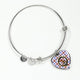 Boswell Modern Scottish Clan Tartan Bangle Heart