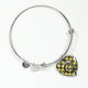 Barclay Scottish Clan Tartan Bangle Heart - kittentee