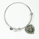 Balfour Scottish Clan Tartan Bangle Heart - kittentee