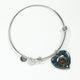 Baird Ancient Scottish Clan Tartan Bangle Heart - kittentee
