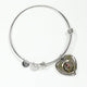 Blyth Blade Scottish Clan Tartan Bangle Heart