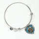 Agnew Ancient Clan Tartan Bangle Heart - kittentee