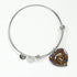 Balfour Modern Scottish Clan Tartan Bangle Heart