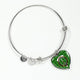 Blane Scottish Clan Tartan Bangle Heart