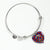 Anstruther Scottish Clan Tartan Bangle Heart - kittentee