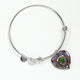 Anderson Modern Scottish Clan Tartan Bangle Heart - kittentee