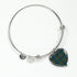 Allison Scottish Clan Tartan Bangle Heart